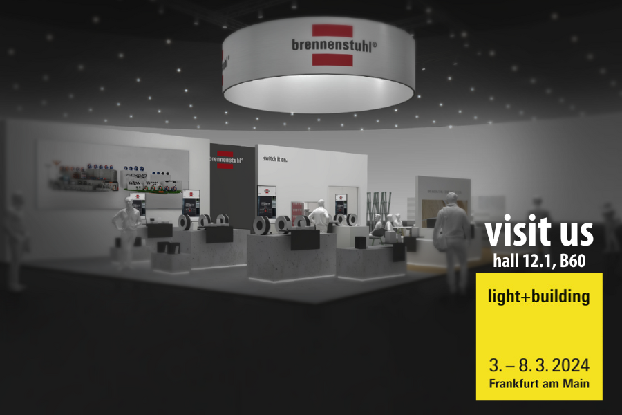 Venez nous rendre visite du 3 au 8 mars 2024 au salon Light+Building.