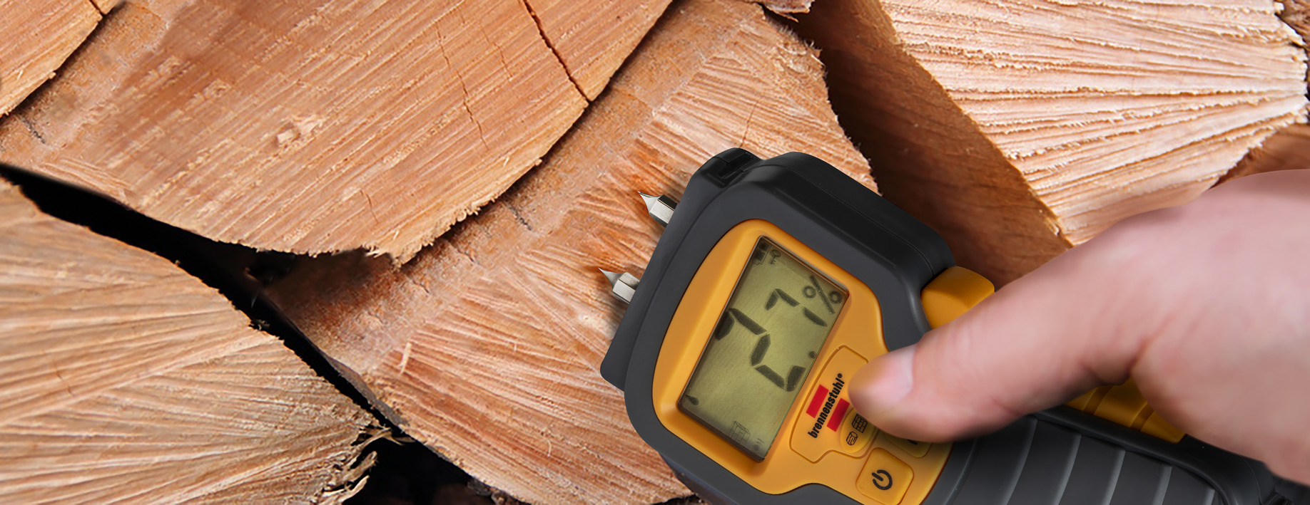 Mini Testeur/Détecteur d'humidité du bois Humidimètre 5-40 % (MD818)