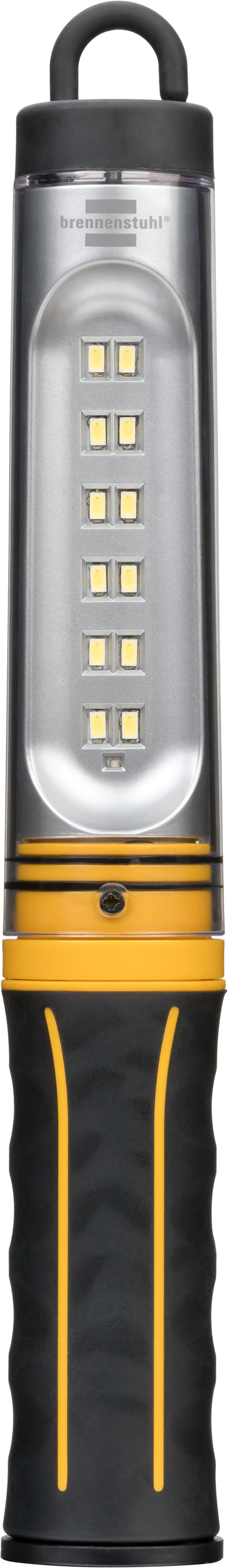 LAMPE BALLADEUSE LED RECHARGEABLE MAGNETIQUE +FONCTION WARNING ORANGE